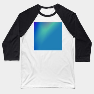 blue green texture abstract design Baseball T-Shirt